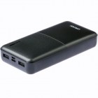 Grixx-Powerbank-15000mAh-met-Micro-USB-en-USB-C-poort-Zwart