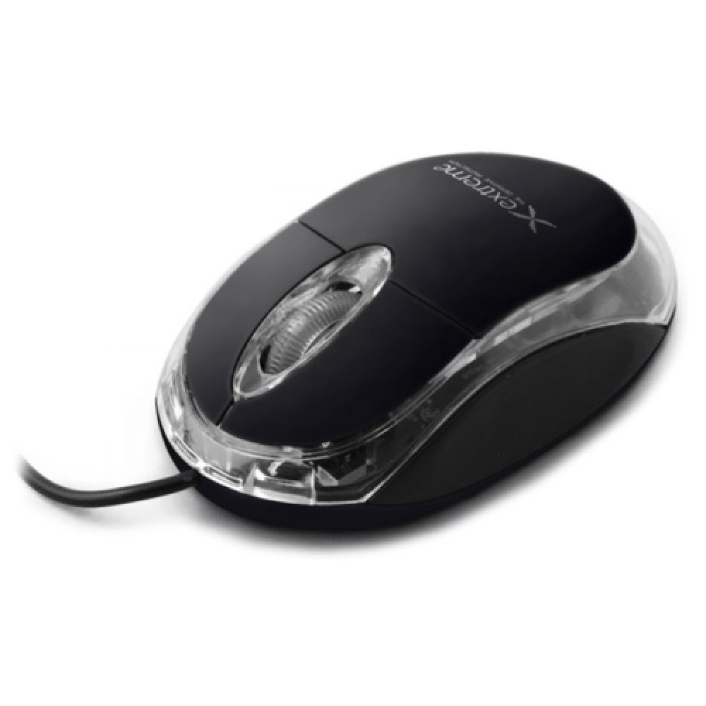 Mouses: EXTREME XM102K CAMILLE 3D WIRED OPTICAL MOUSE USB BLACK