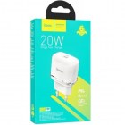 hoco-charger-type-c-pd-20w-fast-charge-victorious-n24-white